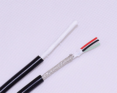 3芯铁氟龙屏障线+硅胶护套线3.5mm